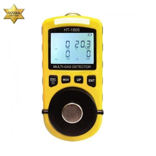 Máy đo đa khí cầm tay HTI HT-1805 (O2, CO, H2S, LEL) Máy đo đa khí cầm tay Total Meter HT-1805 (O2, CO, H2S, LEL)