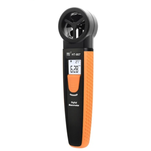 Máy đo tốc độ gió kỹ thuật số bluetooth HTI HT-807