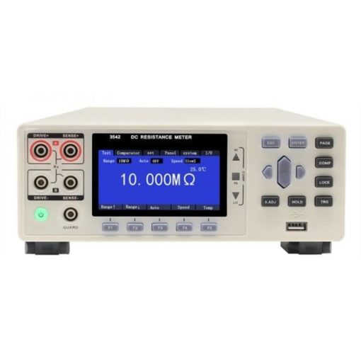 Máy đo điện trở DC tốc độ cao Hopetech HT3542 (0.1uΩ~10MΩ; 0.01%; RS232/LAN/ I/O) Máy đo điện trở DC tốc độ cao Hopetech HT3542