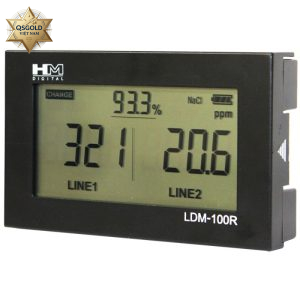 Máy đo tỷ lệ loại bỏ EC/TDS cấp thương mại HM Digital LDM-100R