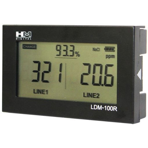 Máy đo tỷ lệ loại bỏ EC/TDS cấp thương mại HM Digital LDM-100R Máy đo tỷ lệ loại bỏ EC/TDS cấp thương mại HM Digital LDM-100R