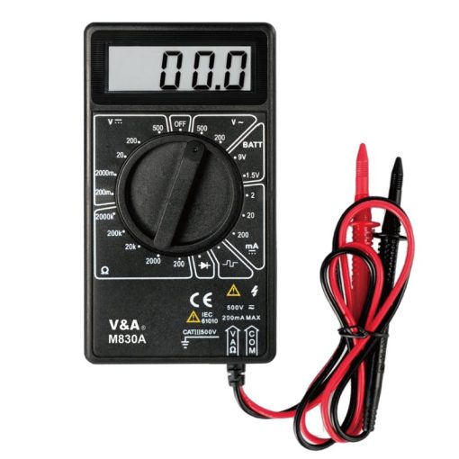 Đồng hồ vạn năng số Vainstruments M830E (300V,10A) Đồng Hồ Vạn Năng Số V&A M830E
