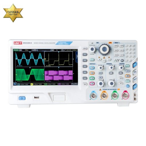 Máy hiện sóng kỹ thuật số UNI-T MSO2204 (200 MHz; 4CH; 2.0GSa/S)