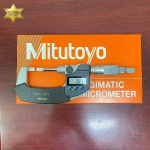 Thước micrometer mỏ dẹt điện tử 0-25mm Mitutoyo 422-230-30