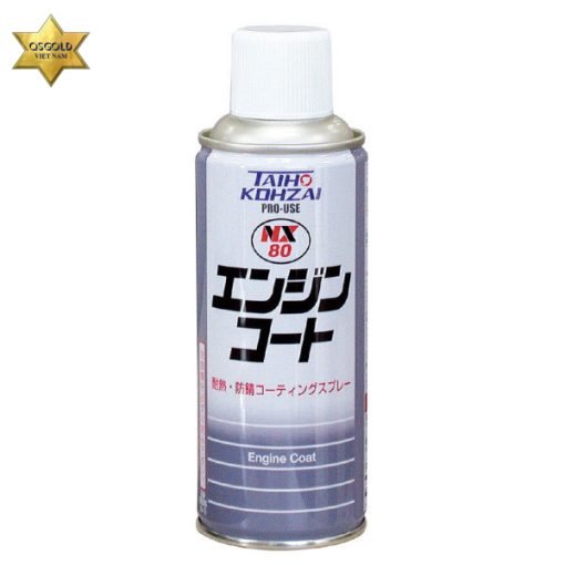 Chai xịt chống ăn mòn chịu nhiệt Taiho Kohzai NX80 Chai xịt chống ăn mòn chịu nhiệt Taiho Kohzai NX80