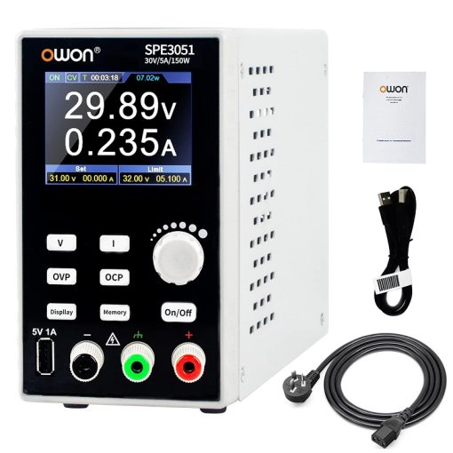 Bộ nguồn DC OWON SPE3051 Bộ nguồn DC OWON SPE3051 (30V/5A; 1 CH)