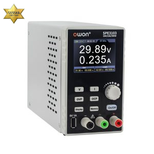 Bộ nguồn DC OWON SPE3103 (0-30V/10A/300 W; 1 CH)