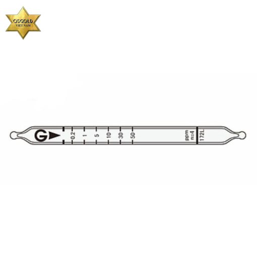 Ống phát hiện nhanh Ethylen C2H4 Gastec 172L (0.2~100ppm)