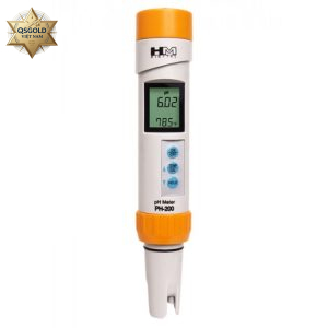 Máy đo pH/nhiệt độ chuyên nghiệp chống thấm nước HM Digital PH-200
