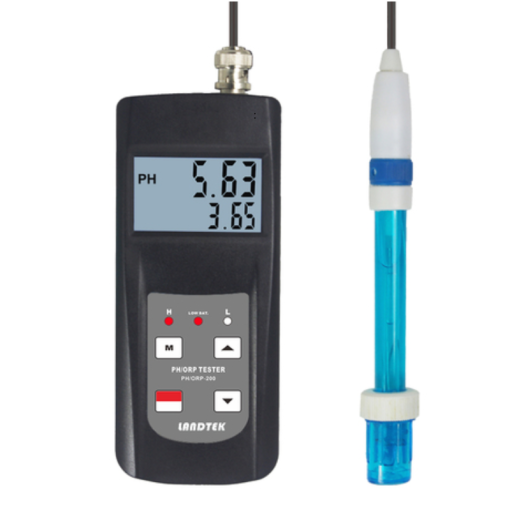 Máy đo pH và ORP LANDTEK PH-ORP-200 Máy đo pH và ORP LANDTEK PH-ORP-200