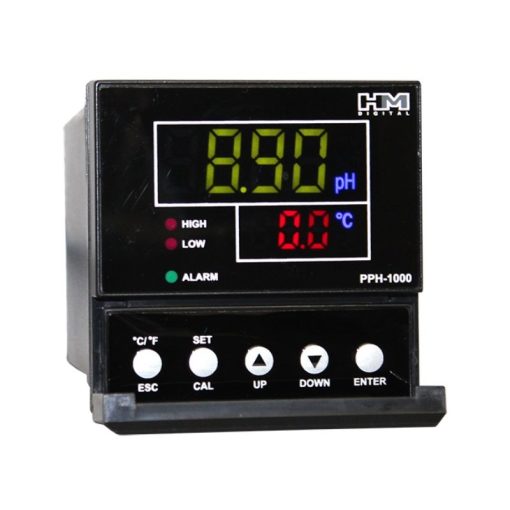Bộ điều khiển pH và nhiệt độ một đường dây HM Digital PPH-1000 Bộ điều khiển pH và nhiệt độ một đường dây HM Digital PPH-1000