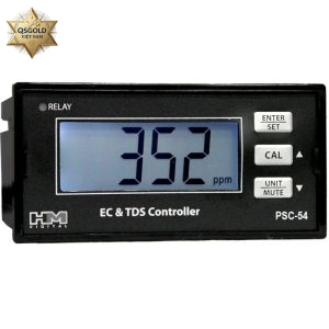 Bộ điều khiển mini EC/TDS một dòng với đầu ra 4-20mA HM Digital PSC-54
