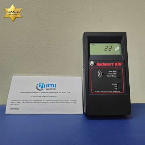 Máy phát hiện bức xạ Alpha, Beta, Gamma, tia X Medcom Radalert 100X