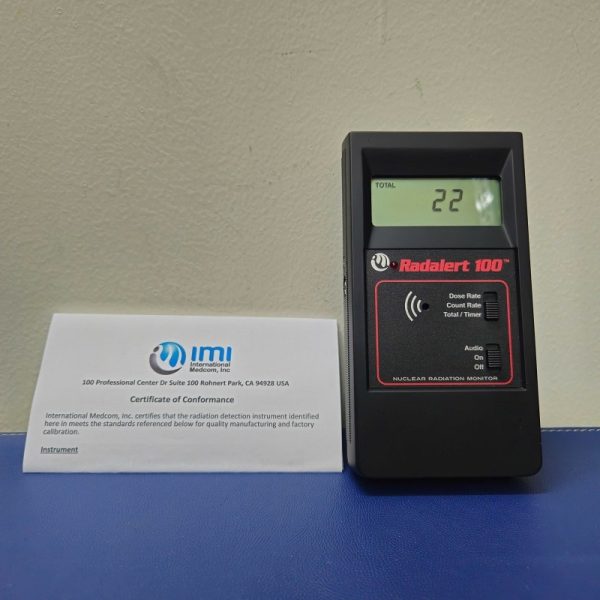 Máy phát hiện bức xạ Alpha, Beta, Gamma, tia X Medcom Radalert 100X