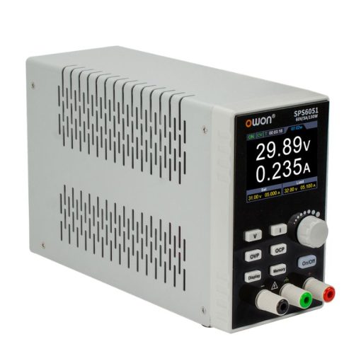 Nguồn điện DC lập trình 1 kênh OWON SPS8081 (80V ,8A ,120W) Nguồn điện DC lập trình 1 kênh OWON SPS8081