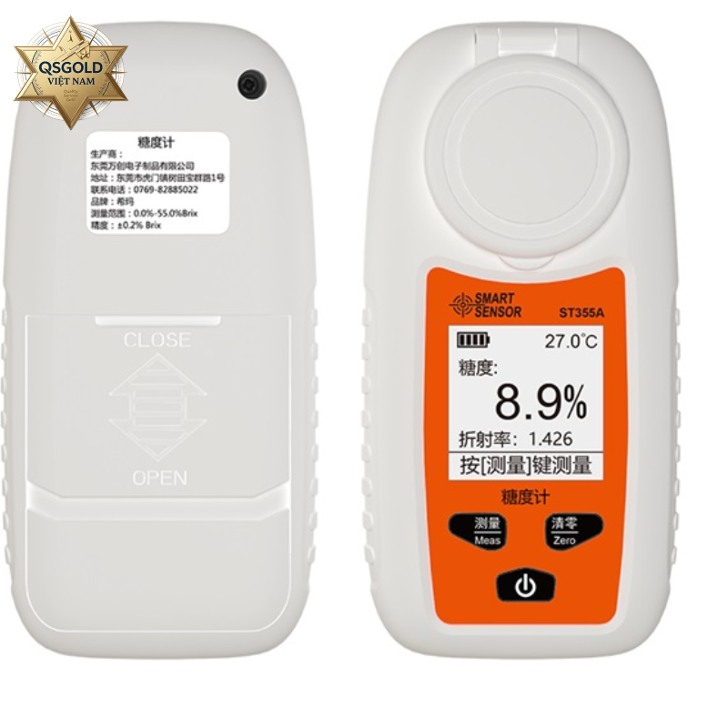 Máy đo độ ngọt kỹ thuật số Smartsensor ST355A