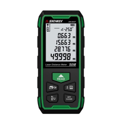 Máy đo khoảng cách laser SNDWAY SW-50GT Máy đo khoảng cách laser SW-50GT