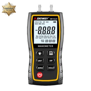 Đồng hồ đo áp suất chênh lệch cầm tay SW-512C