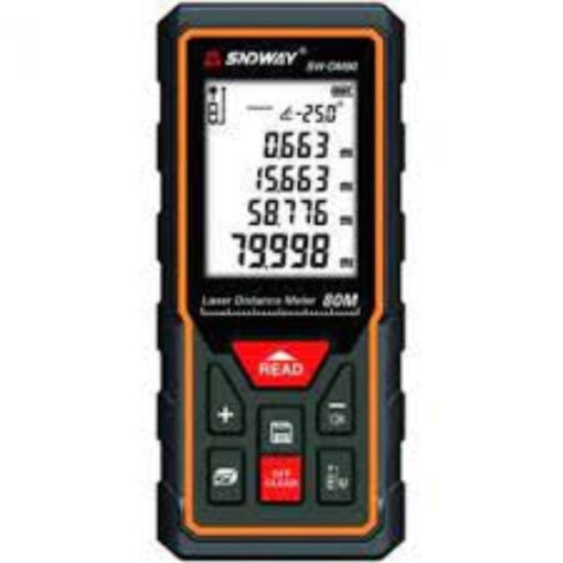 Máy đo khoảng cách lazer SNDWAY SW-DM80 (0.05-100m) Máy đo khoảng cách lazer SNDWAY SW-DM80