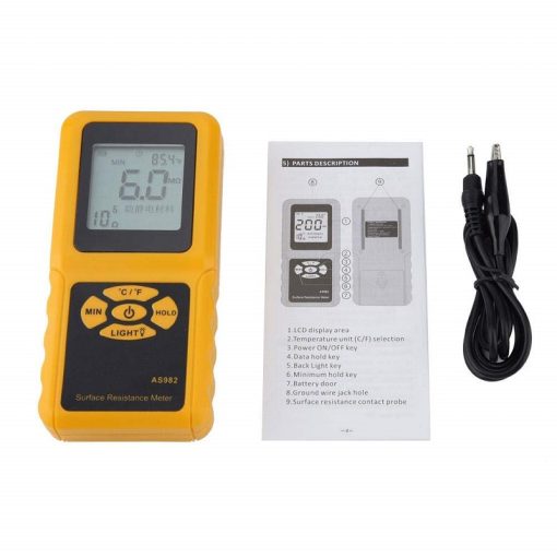 Máy đo điện trở bề mặt Smartsensor AS982 Máy đo điện trở bề mặt Smartsensor AS982