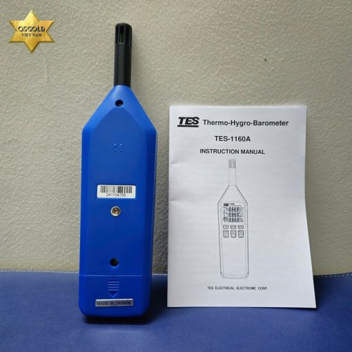 Thiết bị đo nhiệt độ, độ ẩm, áp suất TES-1160A