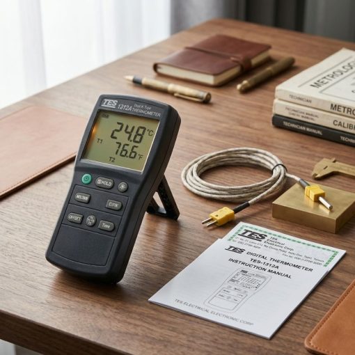 Máy đo nhiệt độ tiếp xúc Tes TES-1312A