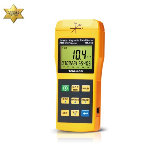 Máy đo từ trường Tenmars TM-192 Máy đo điện từ trường Tenmart TM-192