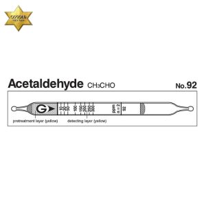 Ống phát hiện nhanh Acetaldehyde CH3CHO Gastec 92 (5~750ppm)