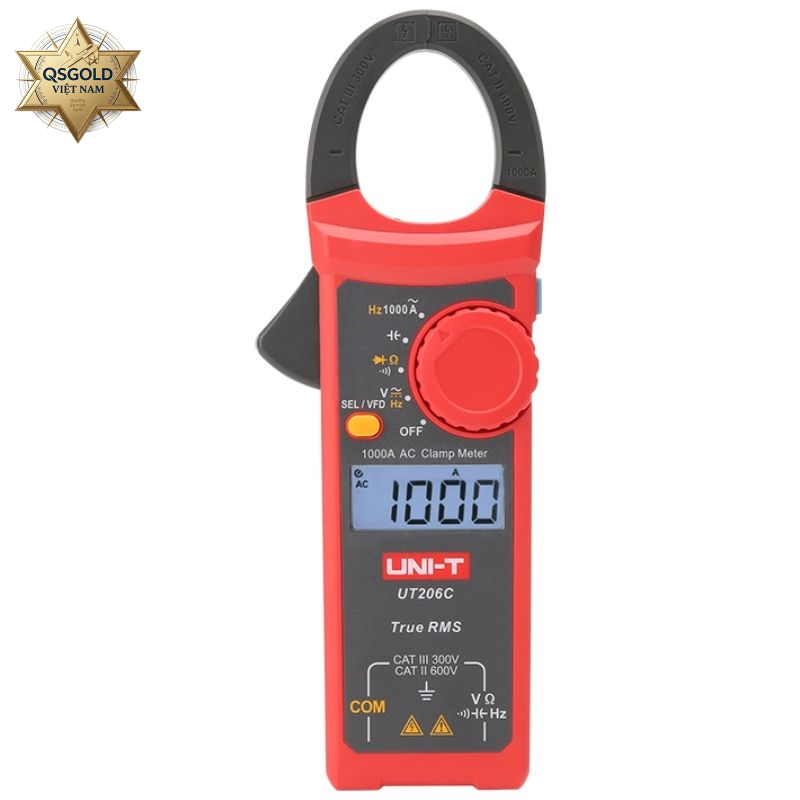 Ampe kìm AC Uni-T UT206C (600V/1000A)