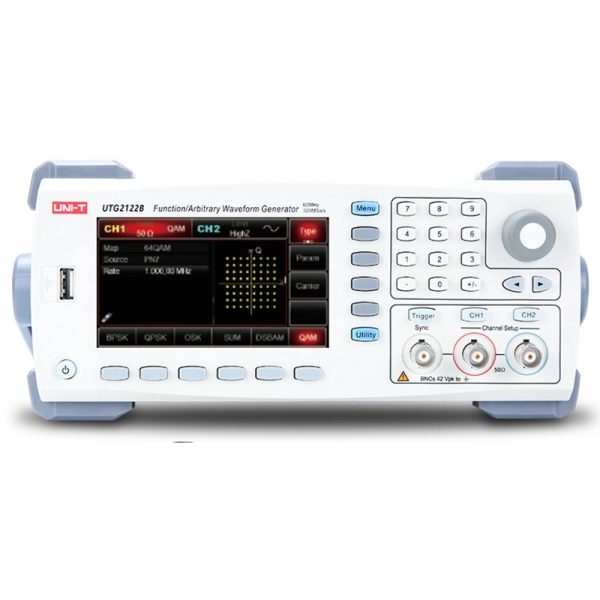 Máy phát xung tùy ý UNI-T UTG2122B Máy phát xung tùy ý UNI-T UTG2122B (120MHz,2kênh,320MS/s)