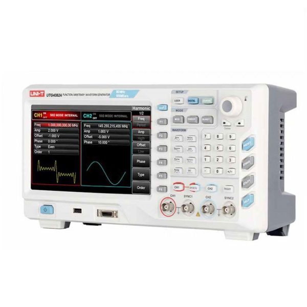Máy phát xung tùy ý Uni-T UTG4082A Máy phát xung tùy ý Uni-T UTG4082A (80MHz, 500MS/s)