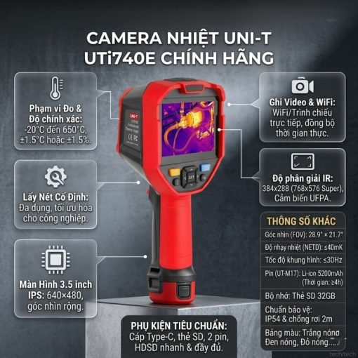 Camera nhiệt Uni-T UTi740E