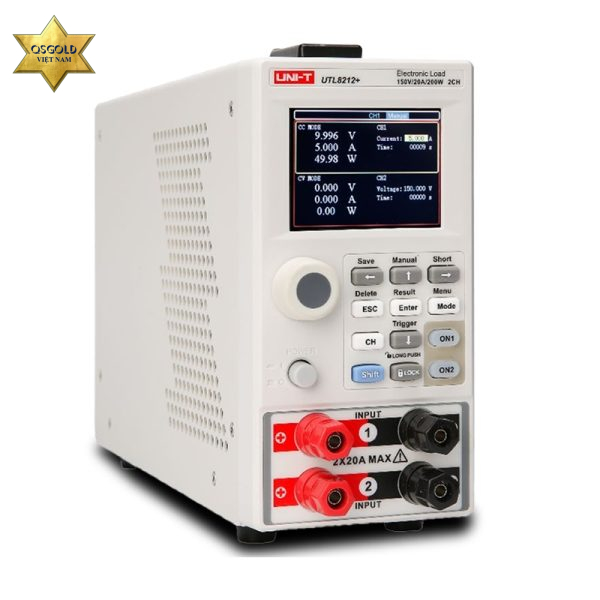 Tải điện tử DC Uni-T UTL8212+ Tải điện tử DC Uni-T UTL8212+
