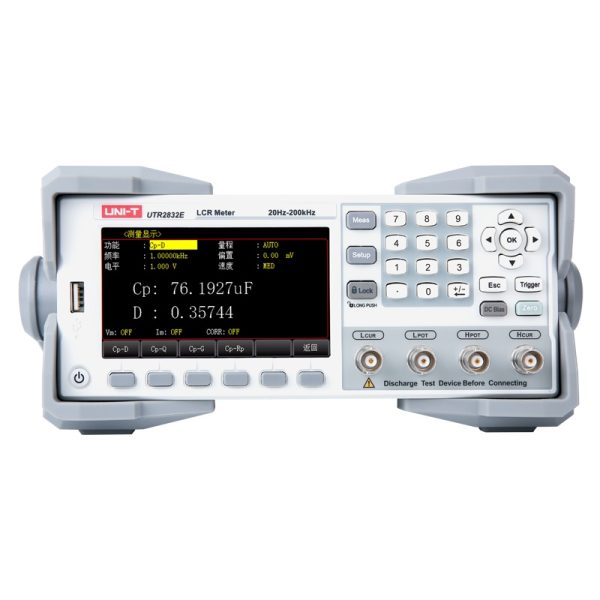Máy đo LCR UNI-T UTR2830E Máy đo LCR UNI-T UTR2830E (20Hz~200kHz; 1V)