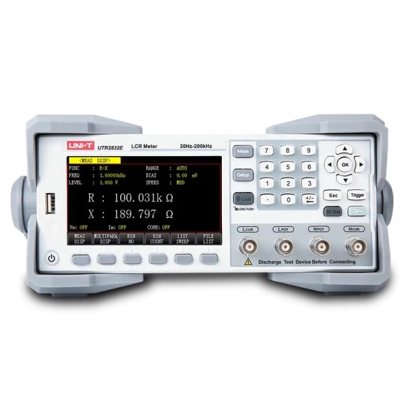 Máy đo LCR UNI-T UTR2832E Máy đo LCR UNI-T UTR2832E (20Hz~200kHz; 50mV~2V)