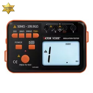 Máy đo điện trở cách điện kỹ thuật số VC60E+