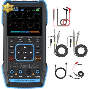 Máy hiện sóng cầm tay 3 trong 1 FNIRSI 2C23T (2 kênh, 10MHz, 50MS/s)