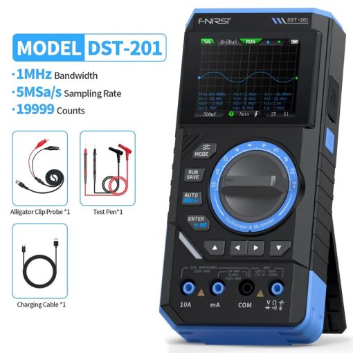 Máy hiện sóng cầm tay 3 trong 1 FNIRSI DST-201 (1MHz, 5MSa/s)