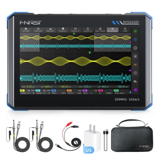 Máy hiện sóng dạng tablet 4 trong 1 FNIRSI DPOS350P (350MHz, 1GSPS)