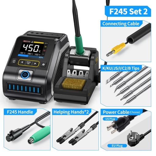Máy hàn nhiệt công suất cao FNIRSI DWS-200 F245 Plus (200W)