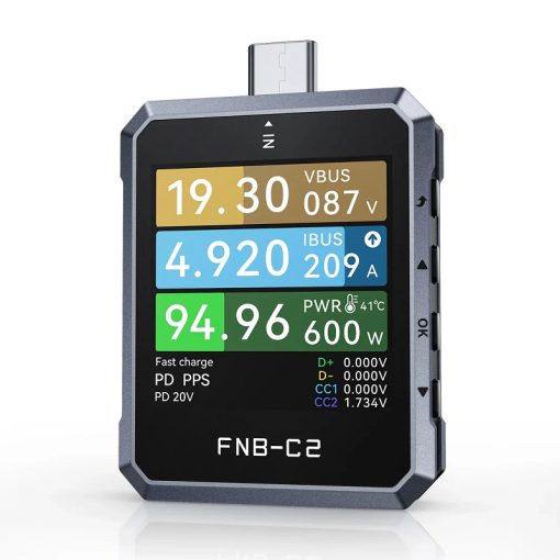 Thiết bị kiểm tra sạc nhanh FNIRSI FNB-C2 (50V/6,5A/240W)